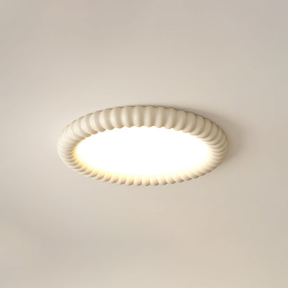 Aetheria – Modern LED-taklampa med vågformad design
