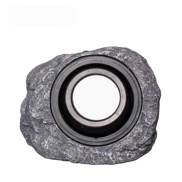 Realistiska Stenformade Utomhus Solenergilampor