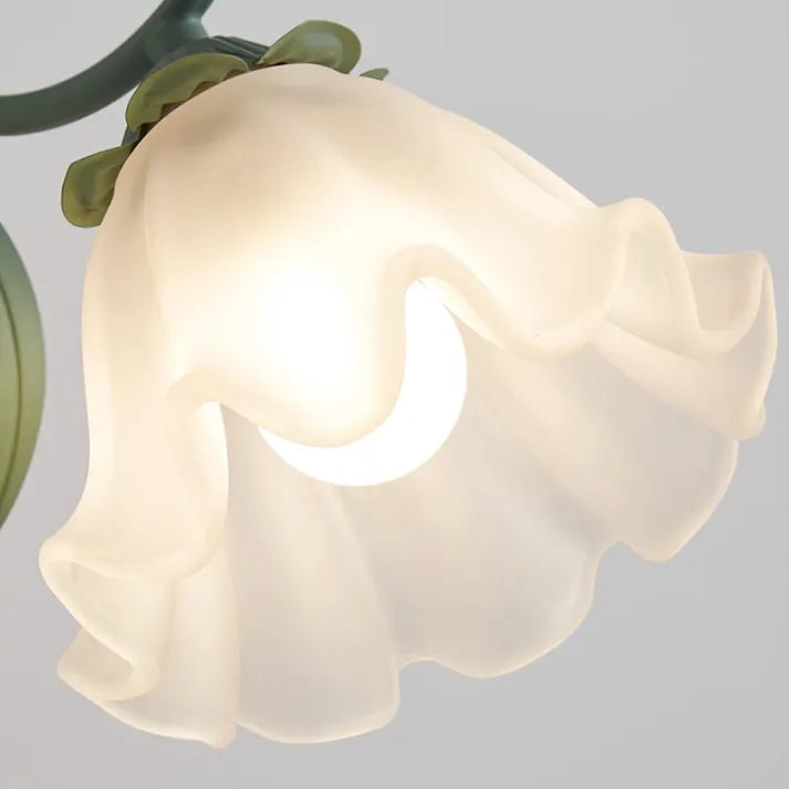 LilyGlow – Vägglampa med Blommönster