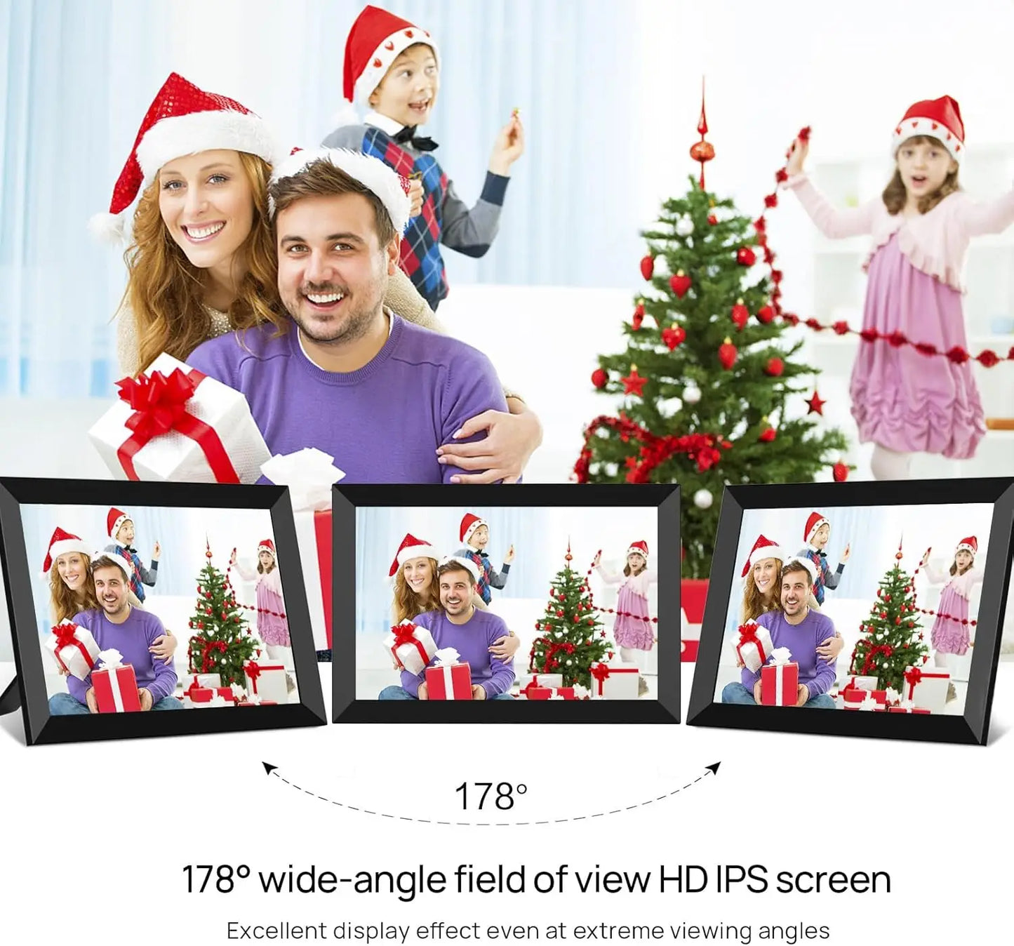 Royallure Frameo 10,1" Digital Fotoram WiFi Smart Fotoram IPS Touch HD