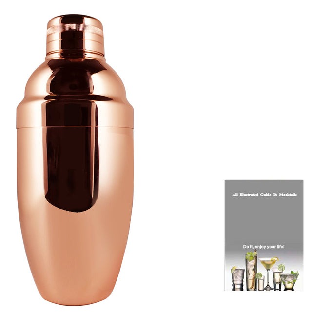 Royallure 22-delars rostfritt stål Boston cocktailshaker-set — Komplett barverktygssats