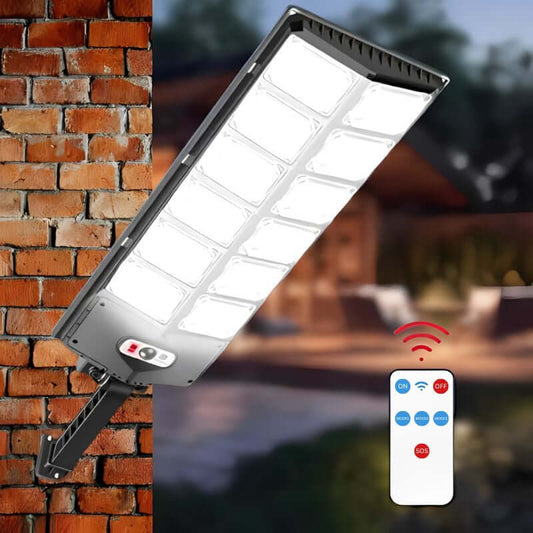 Royallure 250W Solsken Gatubelysning – Rörelsesensor, IP66, All-in-One Utomhusbelysning