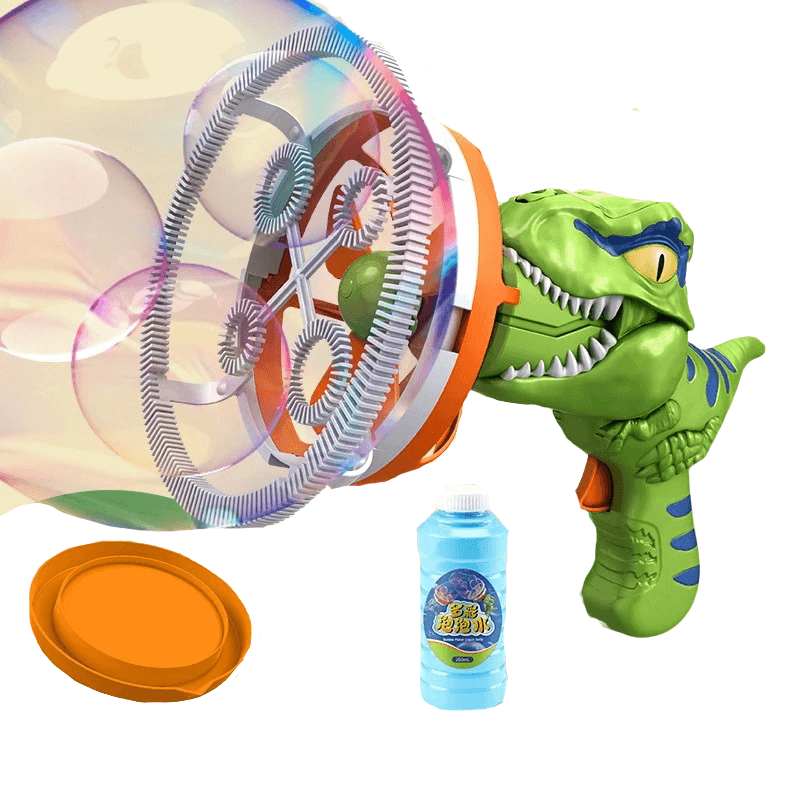 Royallure Dino Bubble Blaster – Över 1 000 bubblor/min, lättvikt & rolig dinoleksak