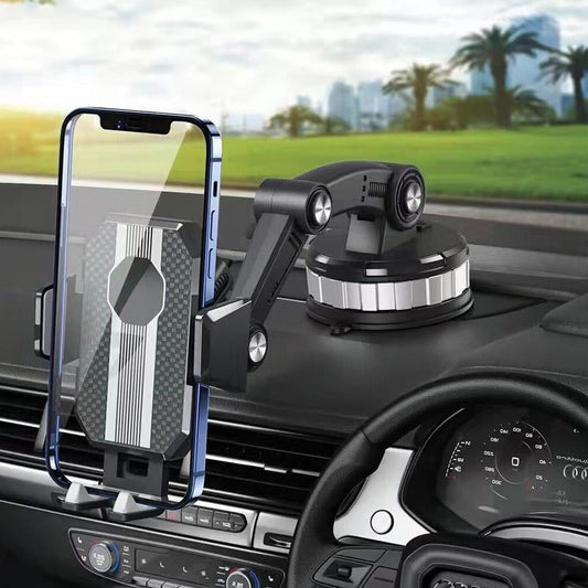 Royallure Biltelefonhållare – Stark sugkopp, 360° rotation, snabbgreppdesign