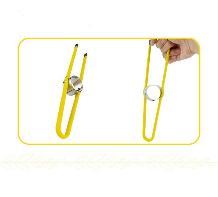 Royallure Rostfritt Stål Majskolvsskalare – Slät, Rörfri Kärnavlägsnande, Kompakt & Ergonomisk