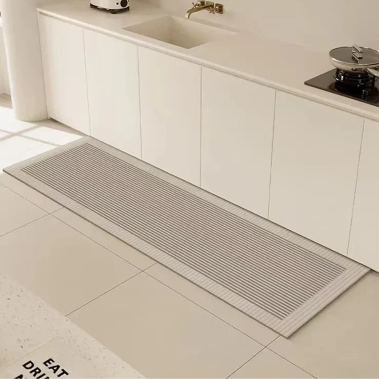 Royallure Enkel Stil Diatomit Entré Kök Badrum Hem Dekor Vattentät Antiglidsmatta Matta Mats