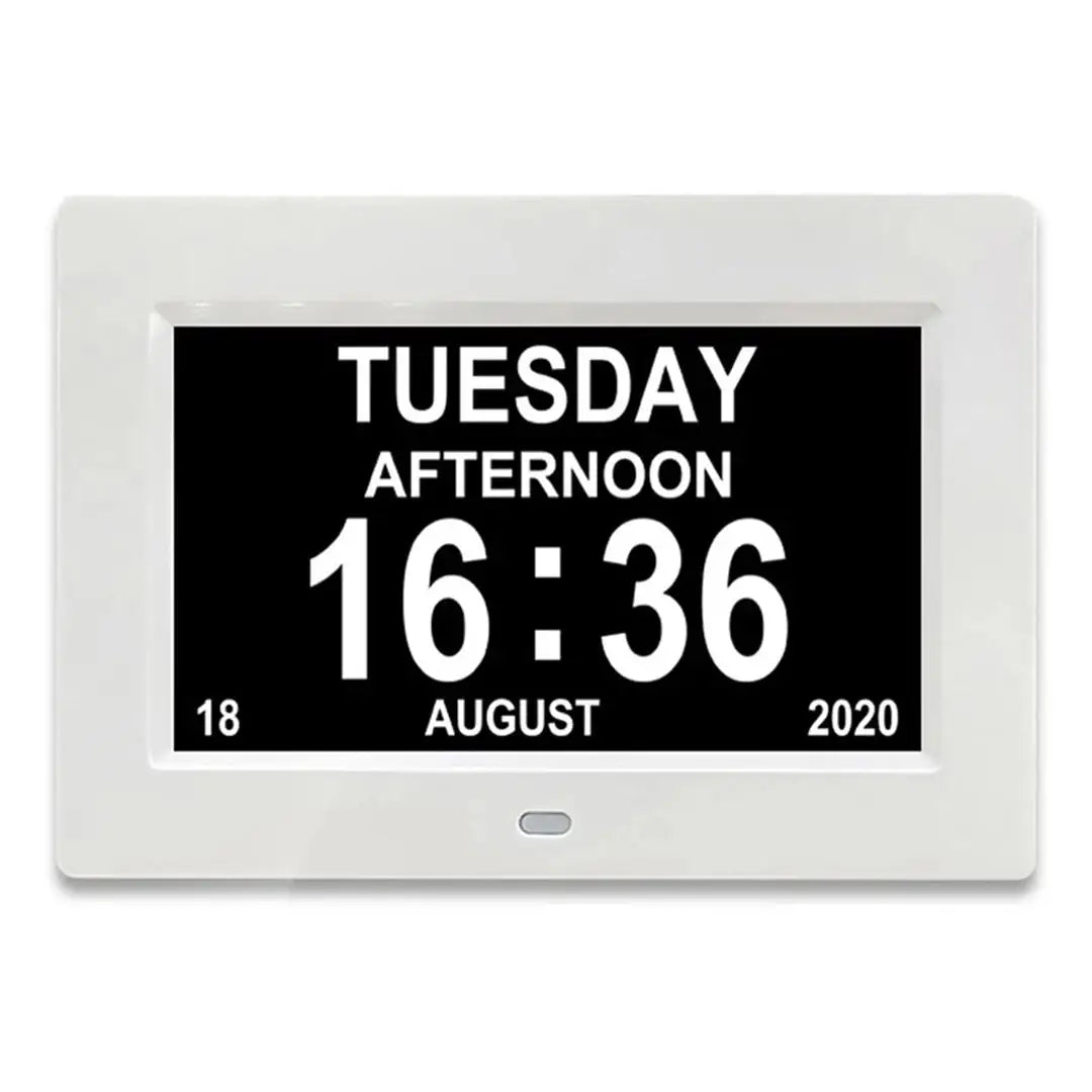 Royallure Stor LED Digital Väckarklocka – Multifunktionell Display, USB Laddning &amp; Temperatur