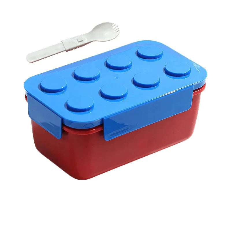 Royallure Dubbel Lager Bento Lunchlåda - Bärbar Lunchlåda med Delad Design för Studenter och Kontor