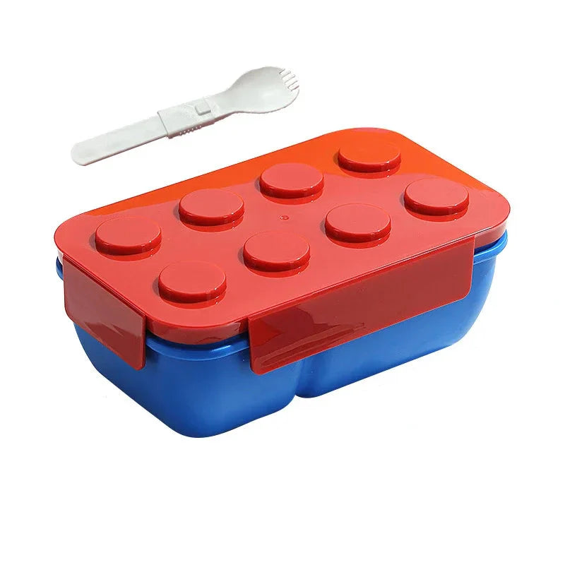 Royallure Dubbel Lager Bento Lunchlåda - Bärbar Lunchlåda med Delad Design för Studenter och Kontor