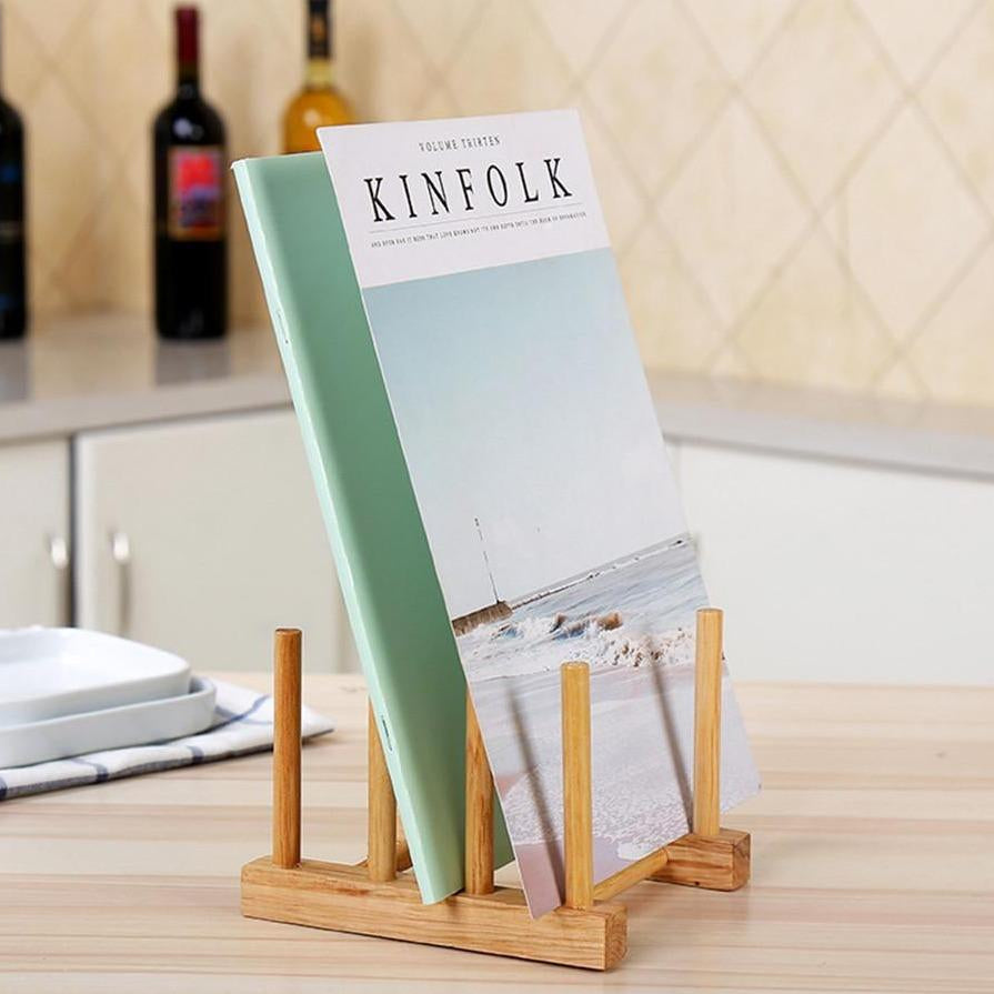 Royallure Fällbart Bambudiskställ – Miljövänlig, Lufttorkdesign, Platsbesparande