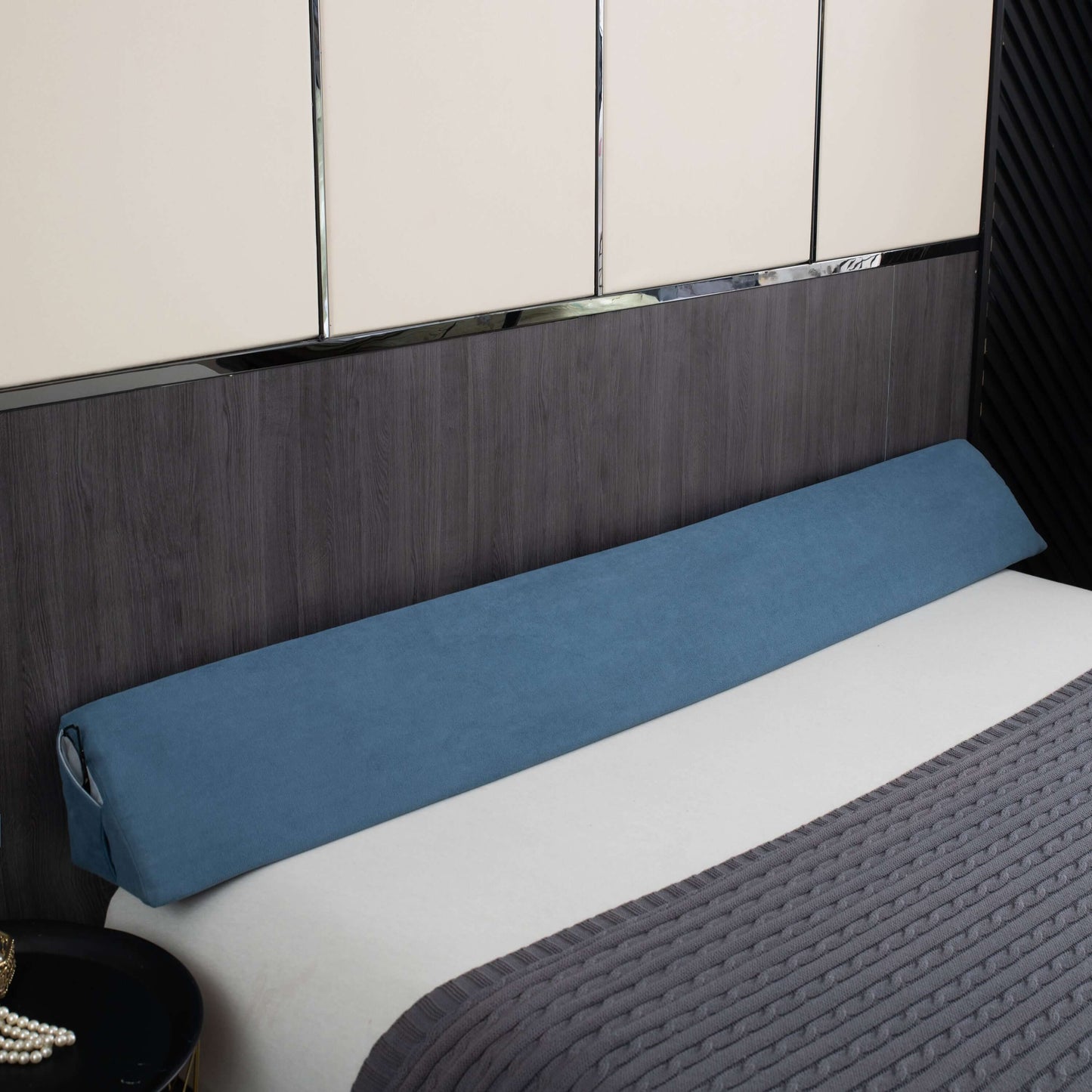 Royallure Premium Gap-Filler Wedge Pillow – Säng Huvudgavel Gap Stoppare & Upphöjd Ryggstöd