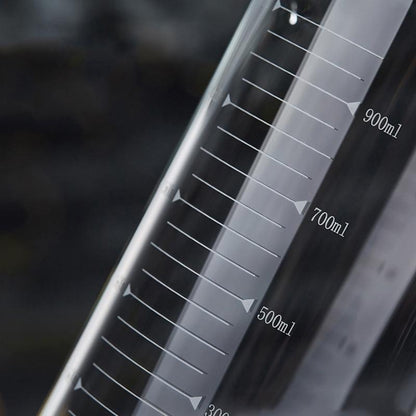 Royallure Värmebeständigt Glas Mätkopp, Hög-Borosilikat 250 ml–1000 ml, Klar &amp; Hållbar