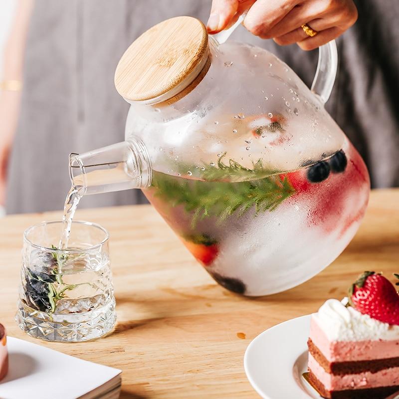 Royallure Transparent Borosilicate Glass Kettle Teapot – Värmebeständig och Visuellt Elegant