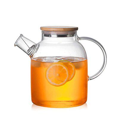Royallure Transparent Borosilicate Glass Kettle Teapot – Värmebeständig och Visuellt Elegant