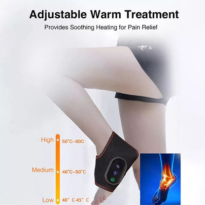 Royallure Värmd Trådlös Benkompressionsinpackning – Kontorslindring &amp; Förbättrad Cirkulation