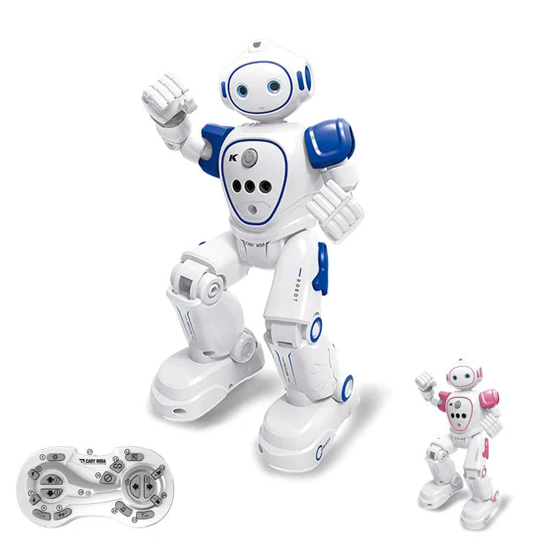 Royallure Smart RC Robot Legetøj til Børn med Musik, Dans, Infrarød Sensor & Fjernbetjening