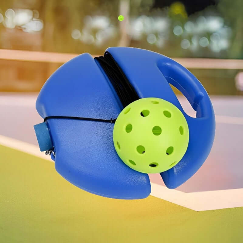 Royallure Luminous Pickleball Trainer med Extra-Greppande Bas & Luminös Boll
