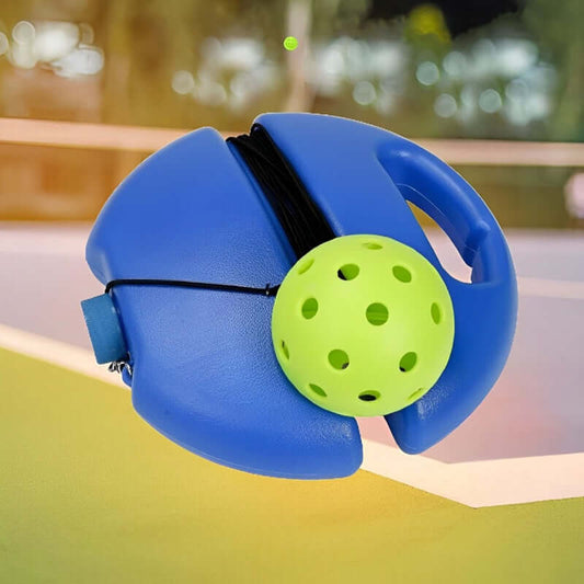 Royallure Luminous Pickleball Trainer med Extra-Greppande Bas & Luminös Boll