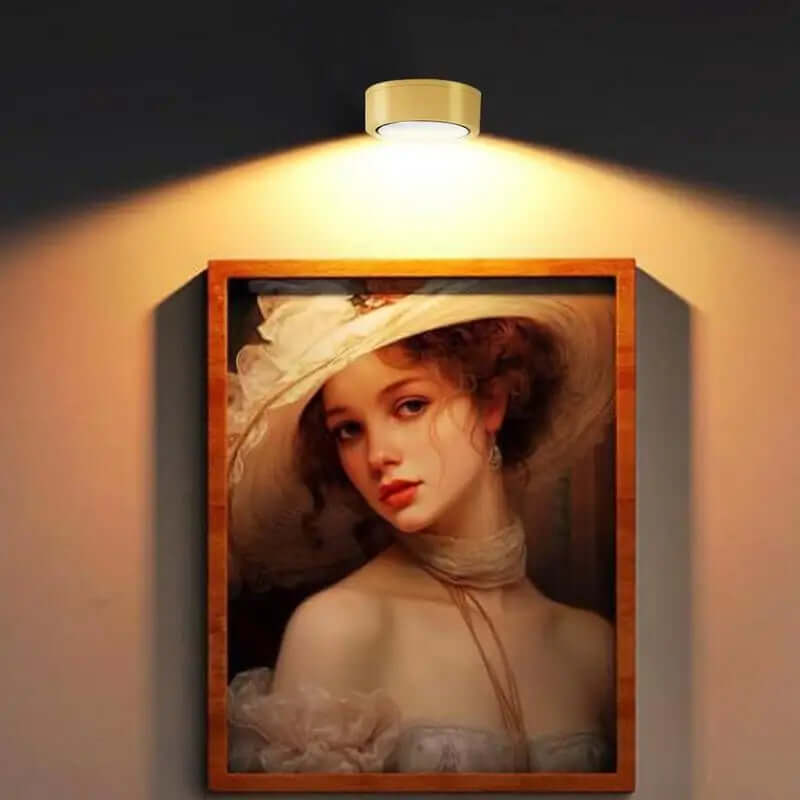 Royallure Magnetisk LED Konstbelysning – Snabbmonterad Fjärrljuslist, Galleri & Skrivbordsaccent