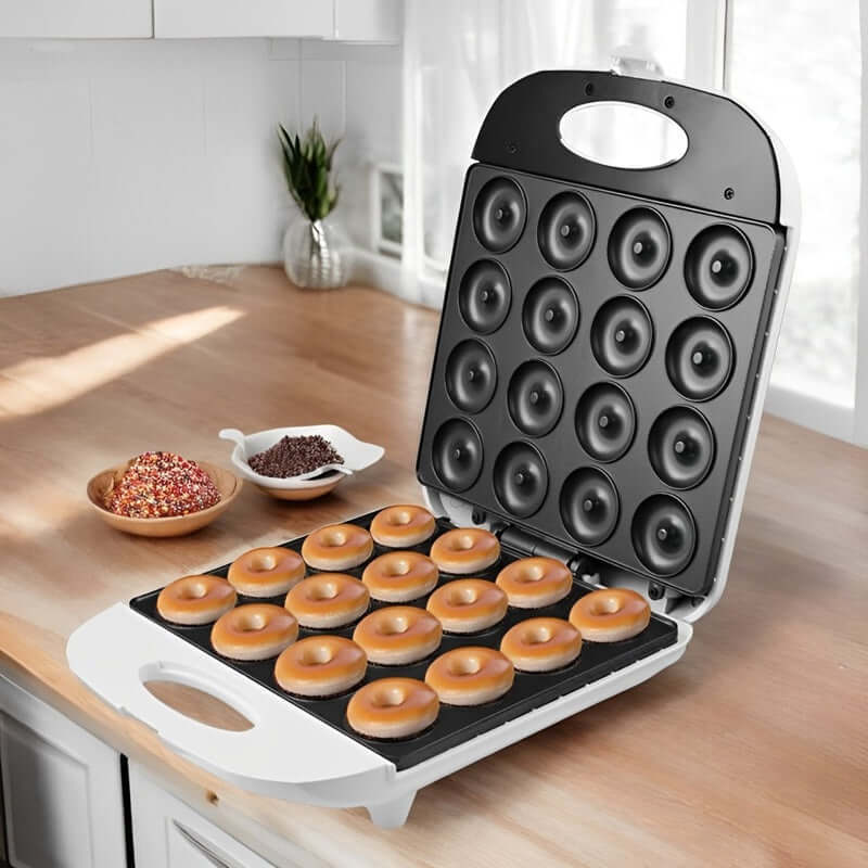 Royallure Quick-Bake Mini Donut Maskin – Hemmagjorda Donuts på Minuter