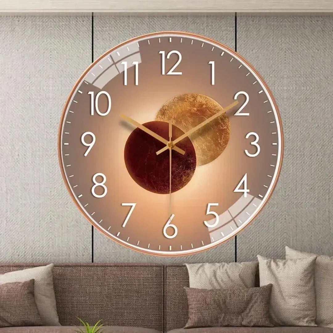 Royallure Modern Silent Wall Clock – Sleek, Non-Ticking, Minimalist Urverk