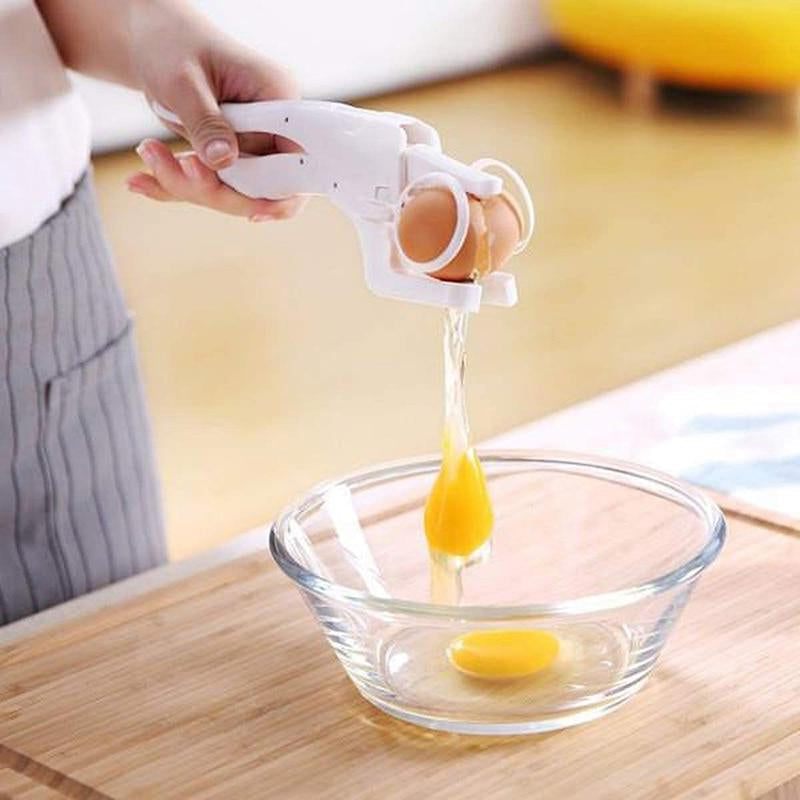 Royallure Enhandseggknäckare & Gulanseparator Verktyg – Rostfritt, Rörande-Fritt & Effektivt