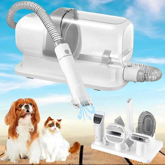 Royallure 5-i-1 Hundvårdsset – Dammsugarsaxar, Låg ljudnivå, Hemmåtullkontroll