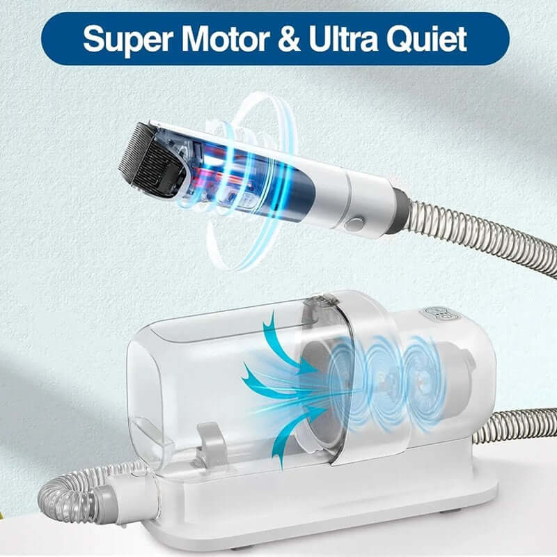 Royallure 5-i-1 Hundvårdsset – Dammsugarsaxar, Låg ljudnivå, Hemmåtullkontroll