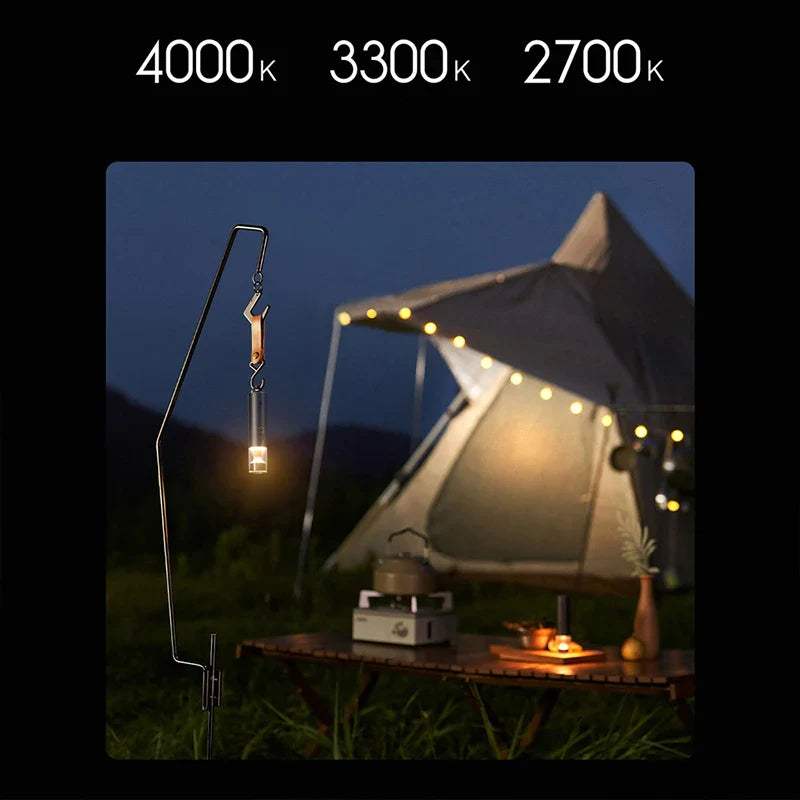 Royallure 1000 Lumen Bärbar Ficklampa med 30 timmars batteritid, Lättviktig