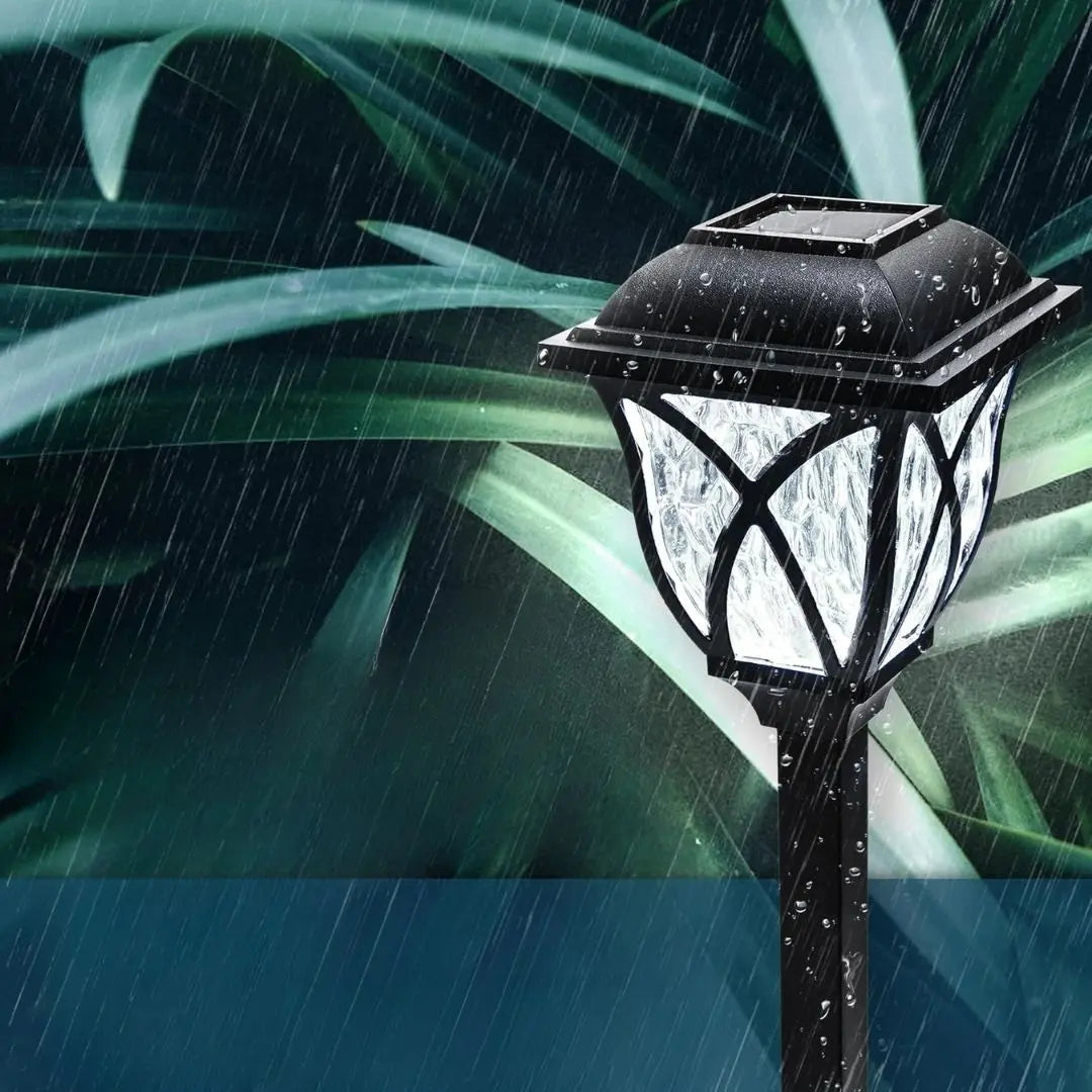 Royallure Solar Trädgårdslampor – Vattentät LED, Automatisk På/Av, Skymning-till-Dag Grytor