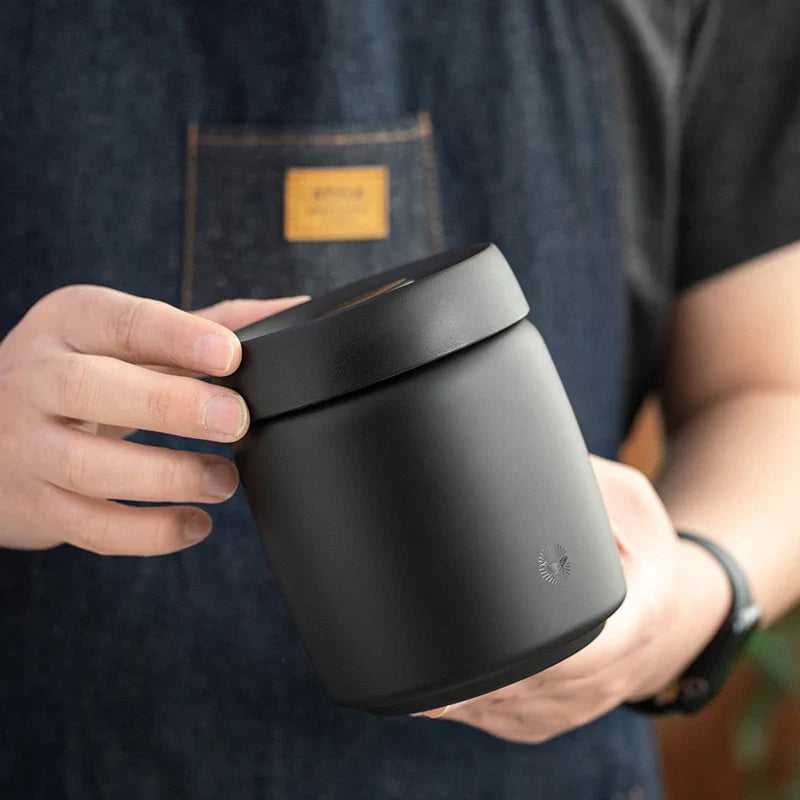 Royallure Stålkontainer med vakuum för kaffe, te och kök