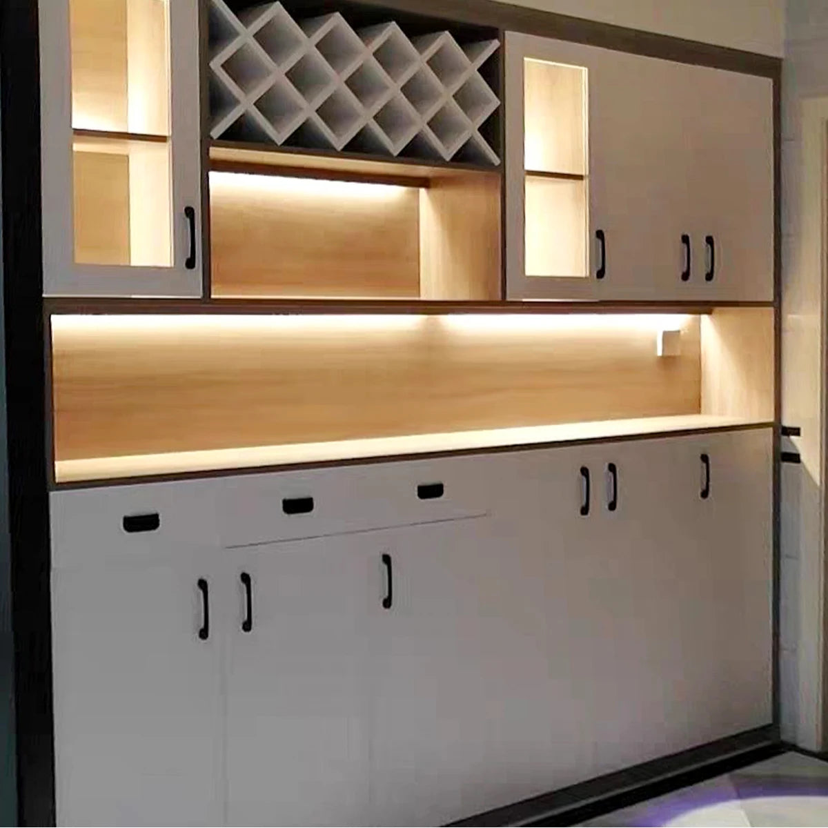 Royallure Kök LED Under-Skåp Ljus med Hand Scan Rörelsesensor, Plug-In