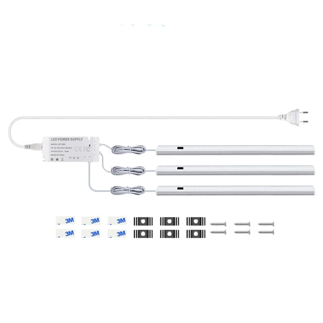 Royallure Kök LED Under-Skåp Ljus med Hand Scan Rörelsesensor, Plug-In