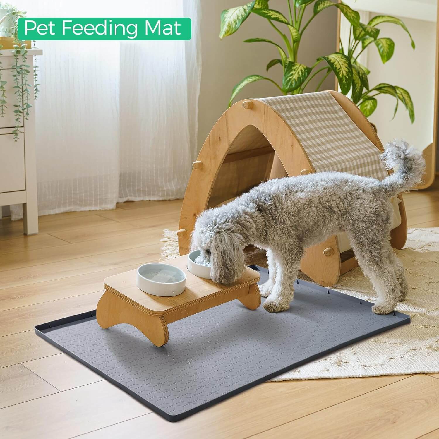 Royallure Under-Sink Vattentät Silikonmatta &amp; Hyllfoder Organizer – Läckagesäker, Oljeavvisande, Flera användningsområden