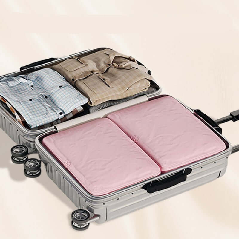 Royallure Kompressionsförvaringspåsar – Vattenavvisande Nylon, Lätt-Dragkedja, Förvaring för Garderob & Resa