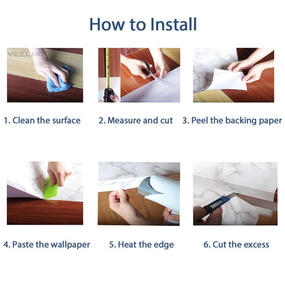 Royallure Vattentät Sj självklistrande PVC Marmor Tapet, Peel-&amp;-Stick, Enkel att Använda &amp; Ta Bort