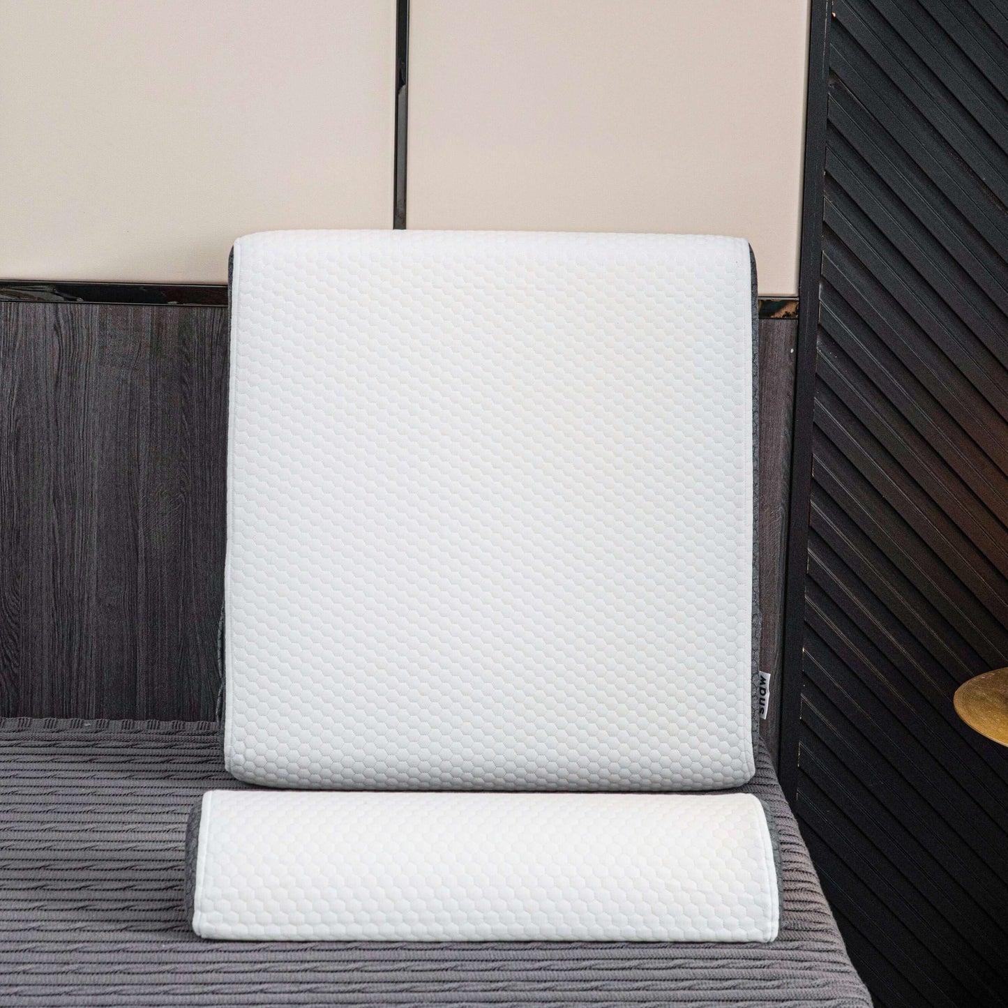 Royallure Deluxe Lutande Reflux Kudde – Minnesskum, Svalkande Överdrag, Multi-Stöd