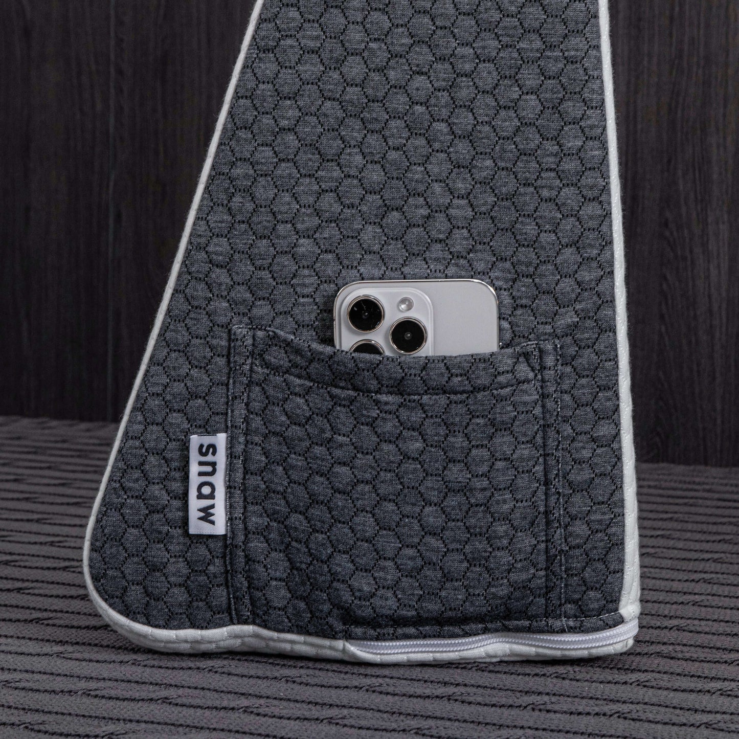 Royallure Deluxe Lutande Reflux Kudde – Minnesskum, Svalkande Överdrag, Multi-Stöd