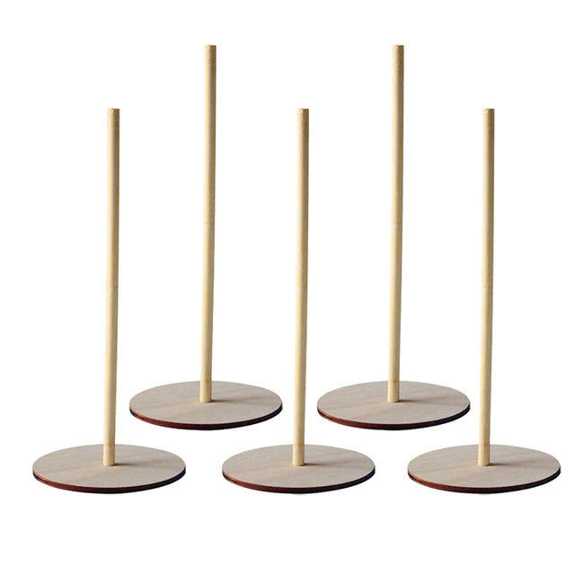 Royallure Trä Donut Ställ och Hållare för Att Visa Donuts, Muffins och Desserter