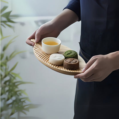 Rustik Leaf Träserveringsfat