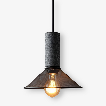 RusticLume Lampa | Svart industrisk pendellampa, höjdjusterbar &amp; modern