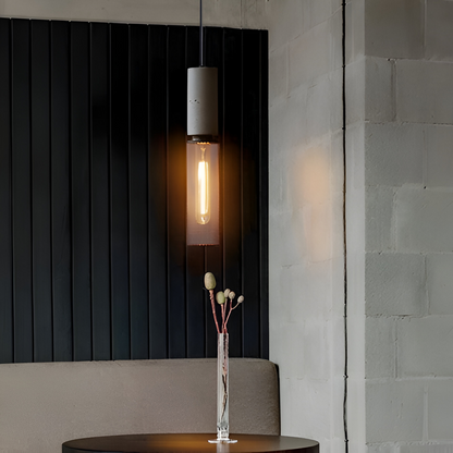 RusticLume Lampa | Svart industrisk pendellampa, höjdjusterbar &amp; modern