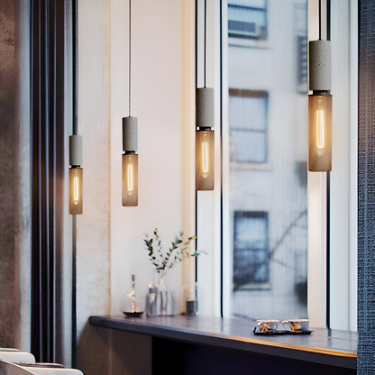 RusticLume Lampa | Svart industrisk pendellampa, höjdjusterbar &amp; modern