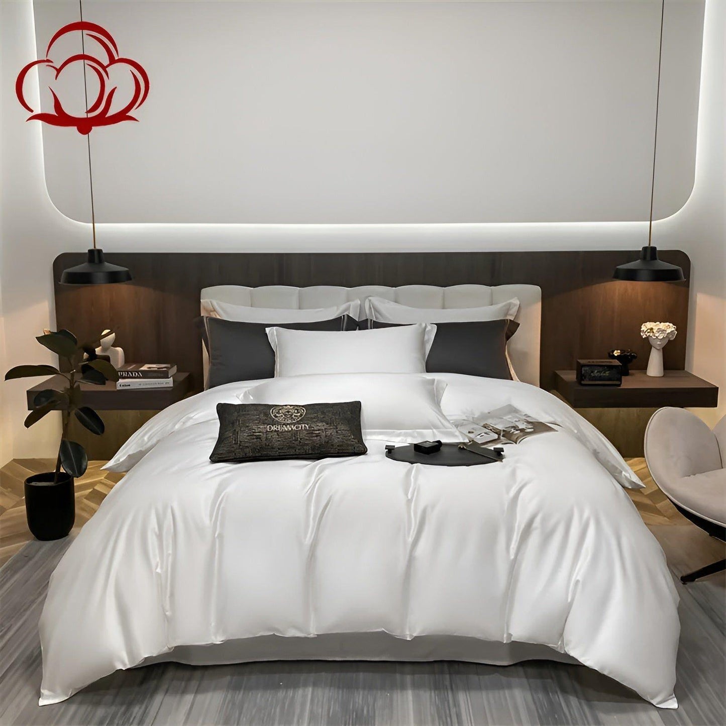 CuddleCloud Bäddsatser - Högkvalitativa sängöverdrag i mjuk bomull