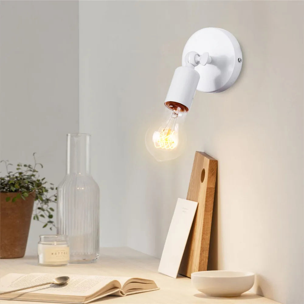 IndustriellBrons - Justerbar Retro Vägglampa för Stämningsfull Belysning