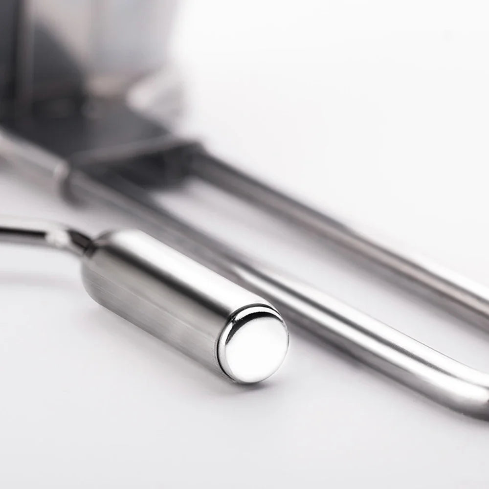 Carvallo HerbaCut Inox | Manuell rostfri kvarn för persilja, koriander & örter | 1 styck | Kompakt & Rostfri