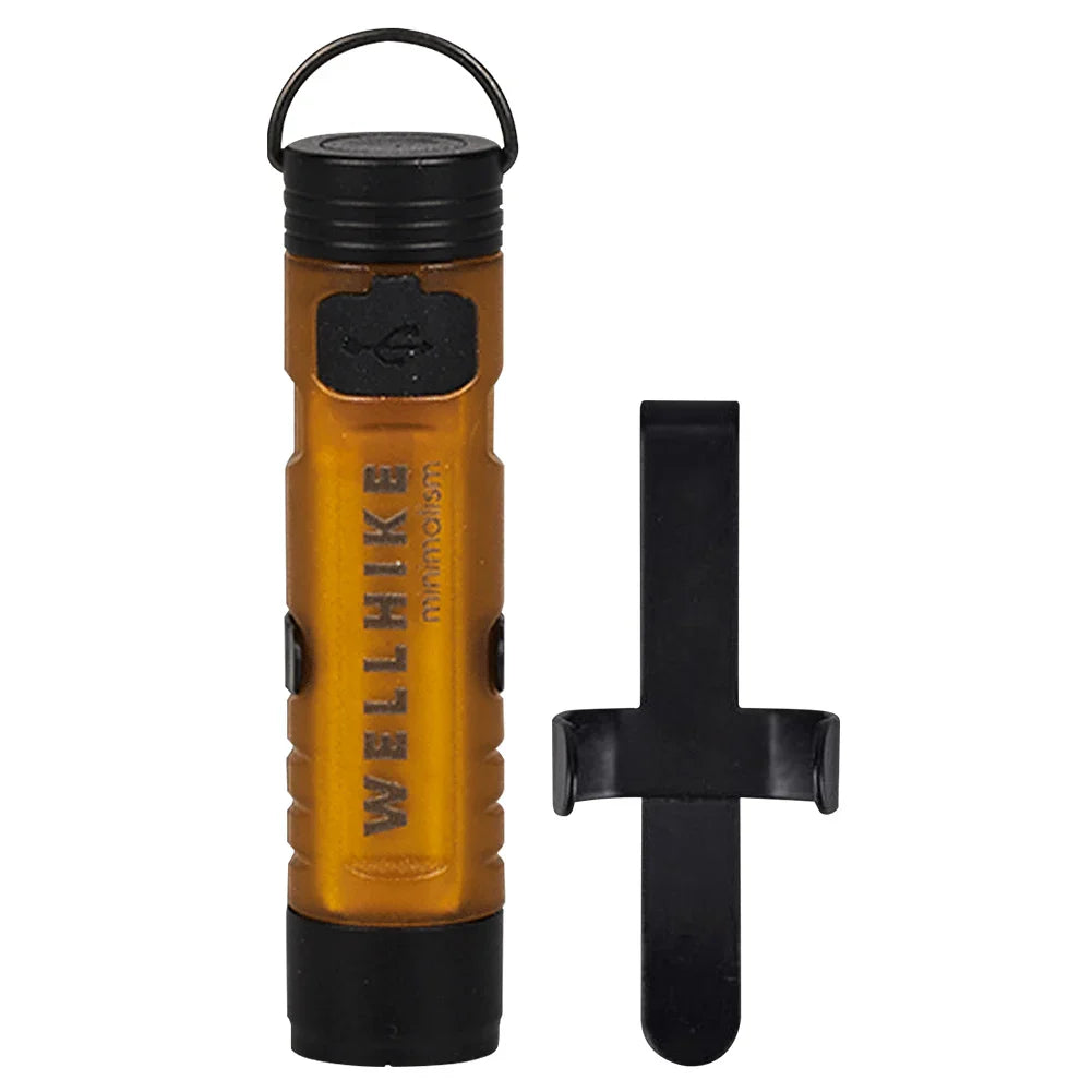 Carvallo ficklampa LUMIRO PocketBeam | 350 lm | Magnetisk & med krok | USB-C uppladdningsbar | För camping & utomhus