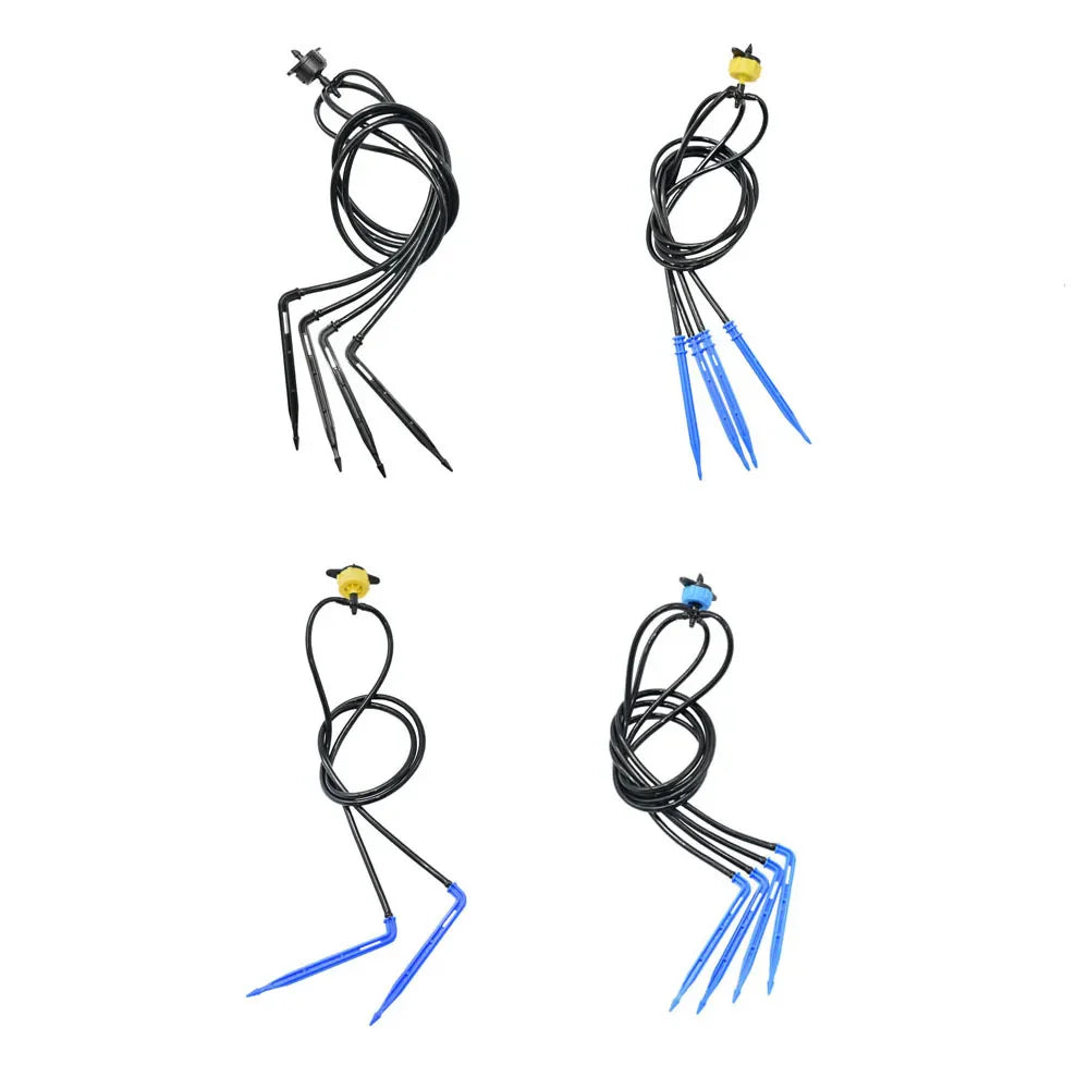 Carvallo Cross Connector | 2-Way Arrow Connection | For 3 mm & 5 mm Hoses | Drip Irrigation Systems
