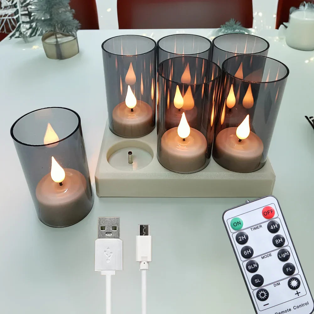 Flickerflex - Flamsfria Flimrande Ljus för Dekoration