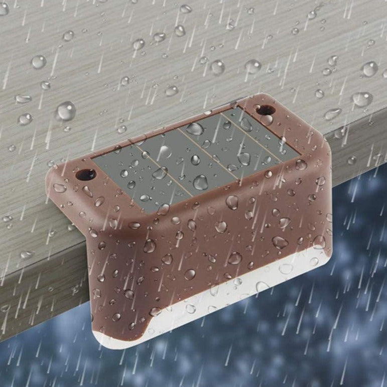 Utomhus Solar LED Steplampa Vattentät